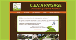 Desktop Screenshot of ceva-paysage.fr